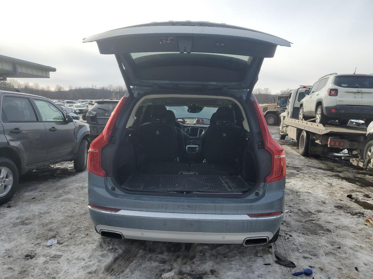 2020 Volvo XC90 VIN YV4A221L5L1534691 Copart auction photo, rear end / side damage thumbnail 6
