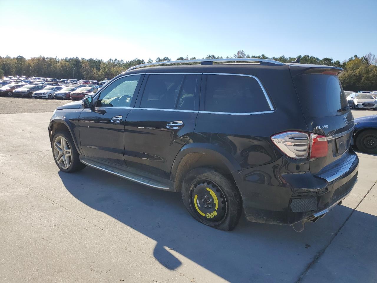 2015 Mercedes-Benz GL-klasse VIN 4JGDF7DE3FA571091 Copart auction photo, all over damage thumbnail 2