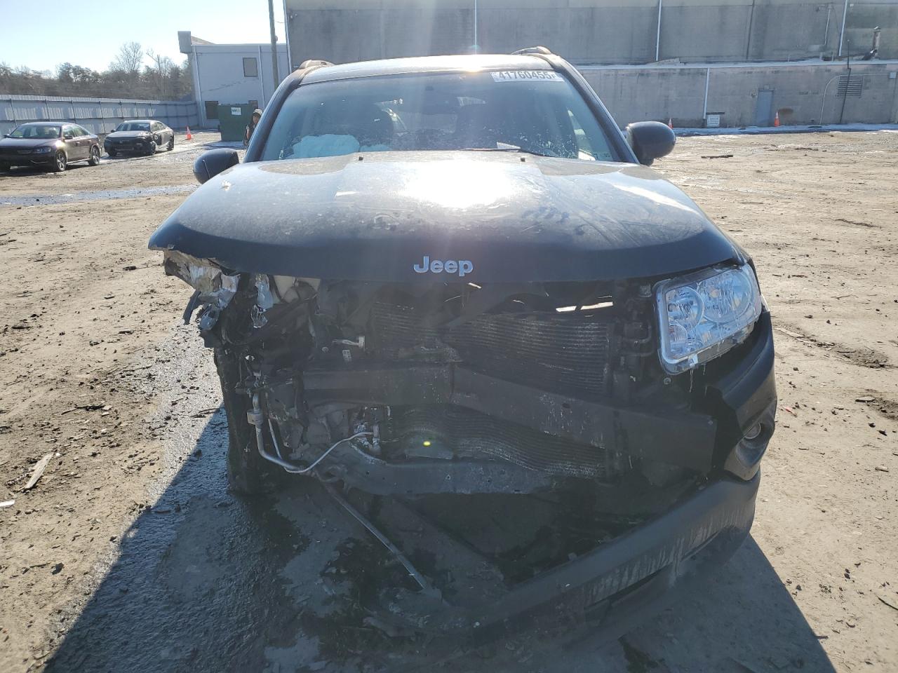 2016 Jeep Compass VIN 1C4NJDEB7GD759252 Copart auction photo, front end damage thumbnail 5