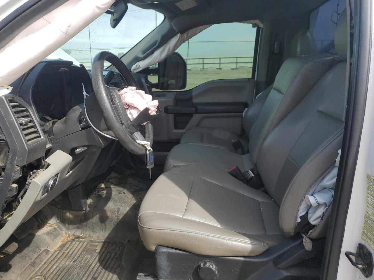 2021 Ford F250 VIN 1FDBF2A61MED45970 Copart auction photo, front end damage thumbnail 7