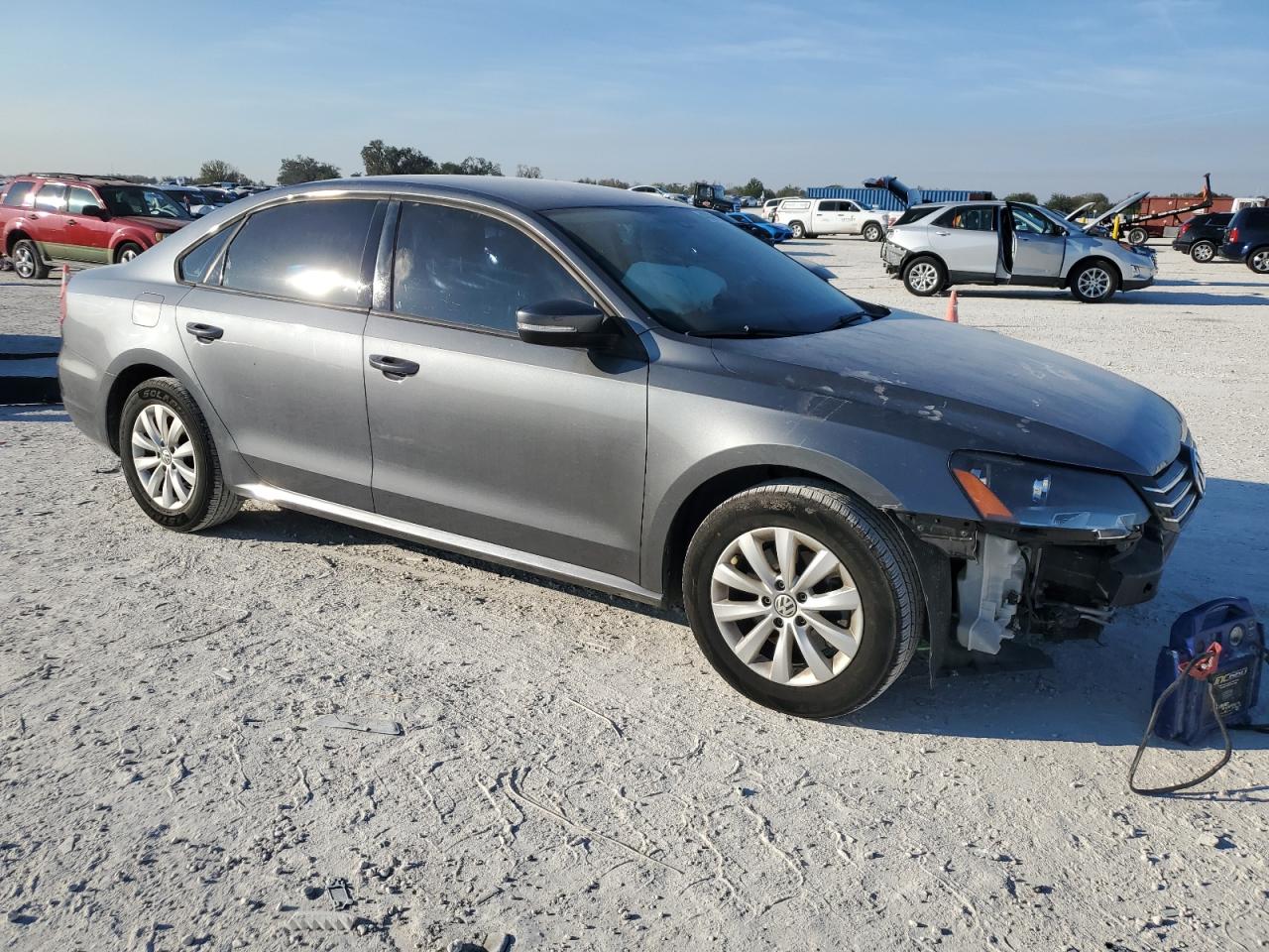 2014 Volkswagen Passat VIN 1VWAS7A3XEC101243 Copart auction photo, front end damage thumbnail 4