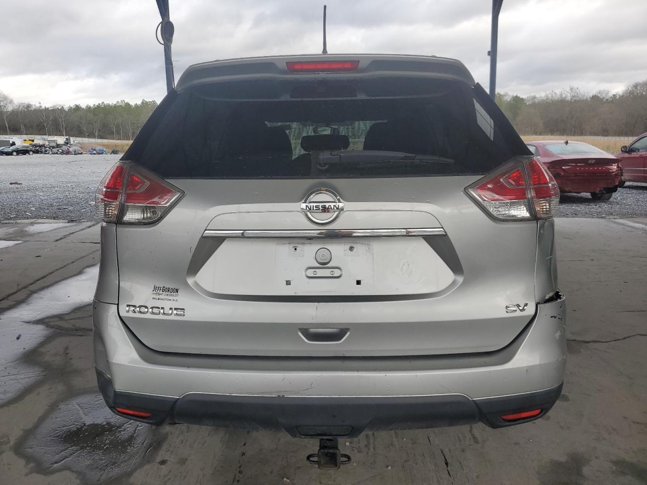 2016 Nissan Rogue VIN KNMAT2MT5GP694715 Copart auction photo, all over damage thumbnail 6