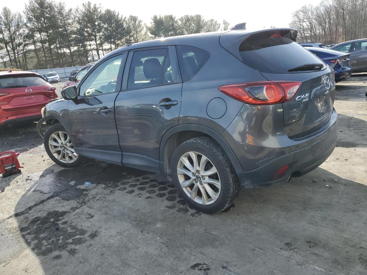 2014 Mazda CX-5 VIN JM3KE4DY1E0380112 Copart auction photo, front end / minor dent/scratches damage thumbnail 2