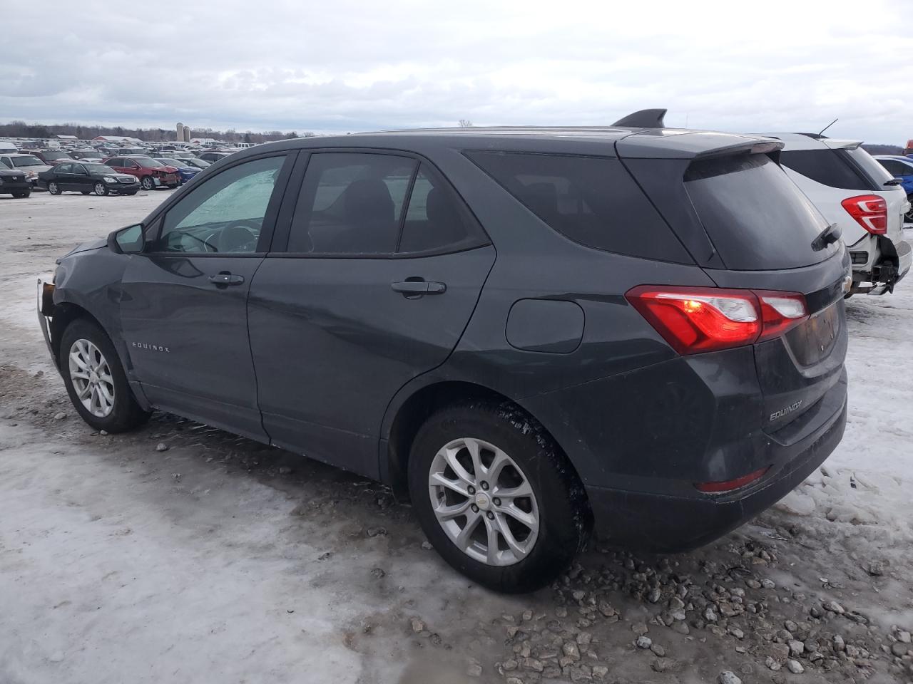 2020 Chevrolet Equinox VIN 3GNAXSEV8LS535503 Copart auction photo, all over damage thumbnail 2