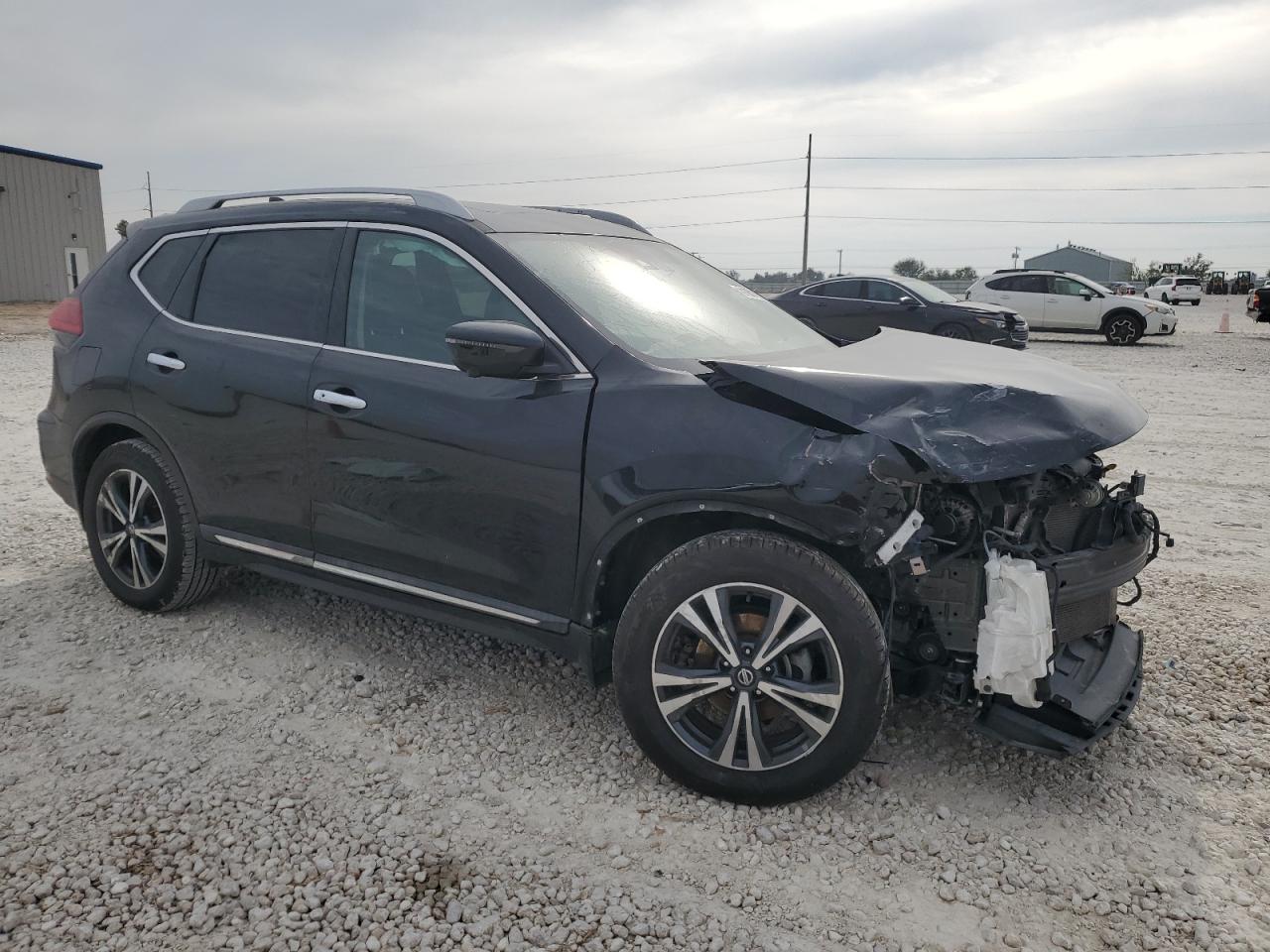 2017 Nissan Rogue VIN 5N1AT2MT6HC872667 Copart auction photo, front end / rear end damage thumbnail 4