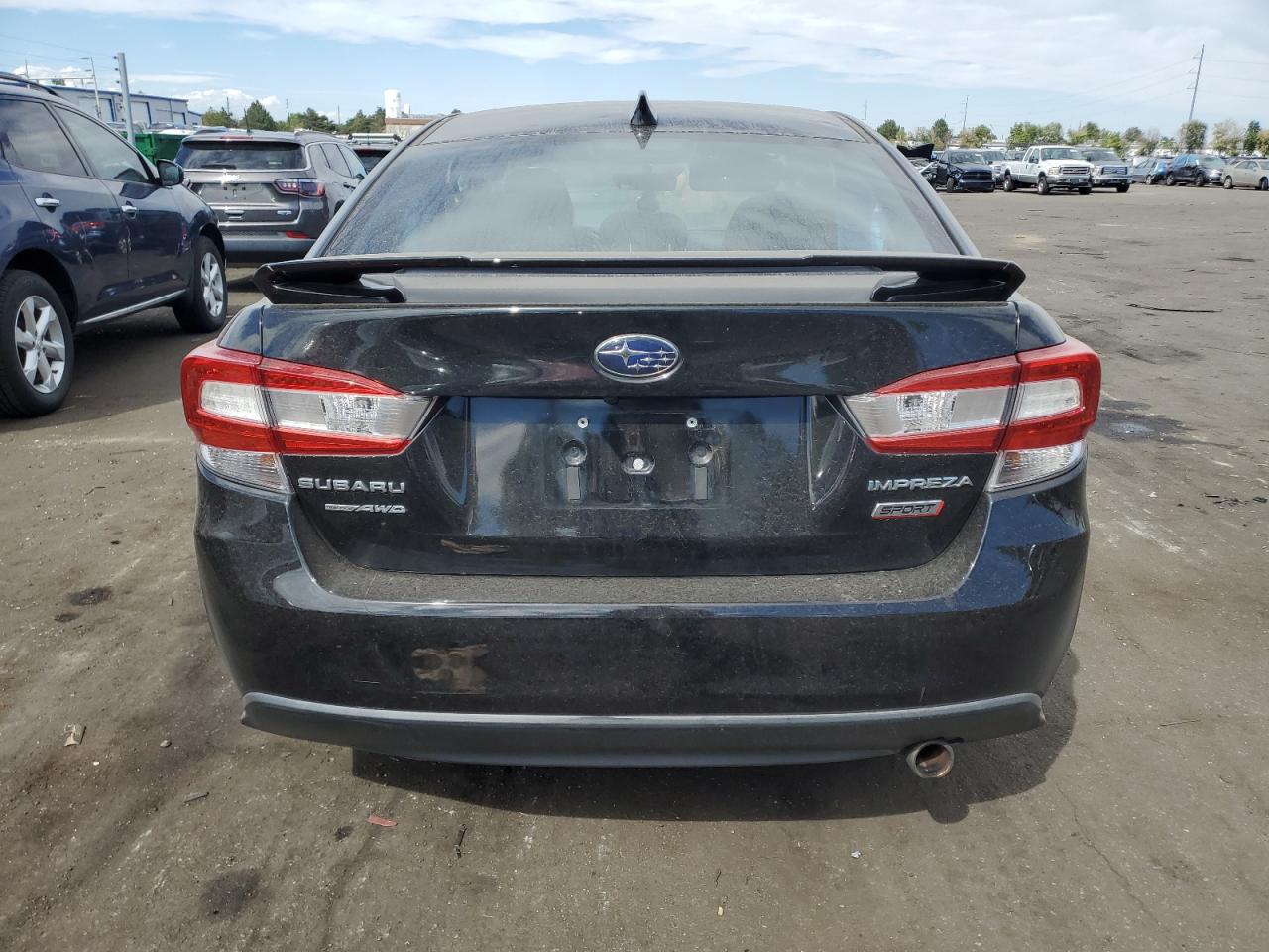 2019 Subaru Impreza VIN 4S3GKAJ64K3603861 Copart auction photo, all over damage thumbnail 6