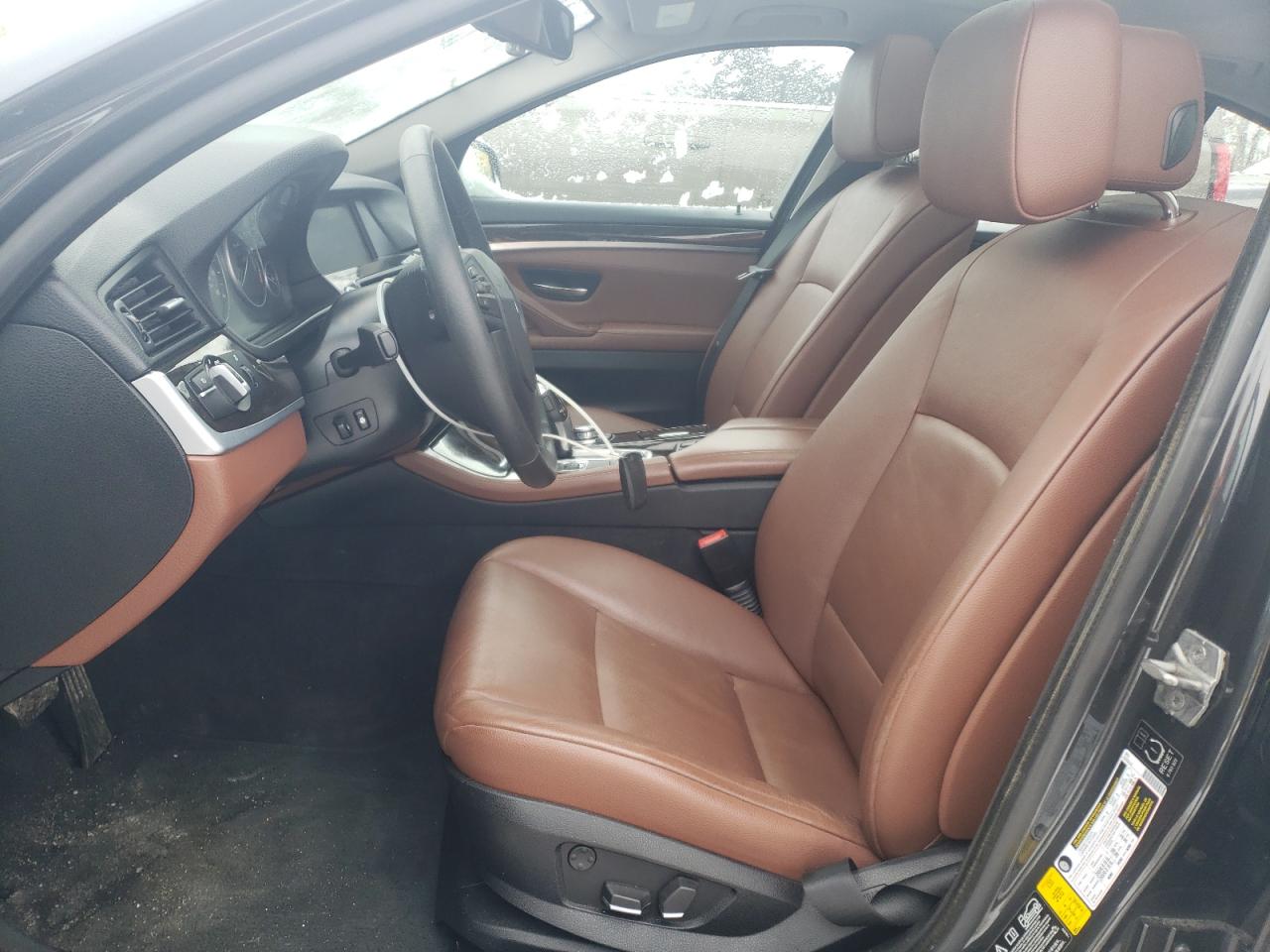 2013 BMW 5er VIN WBAXH5C55DD107827 Copart auction photo, front end damage thumbnail 7
