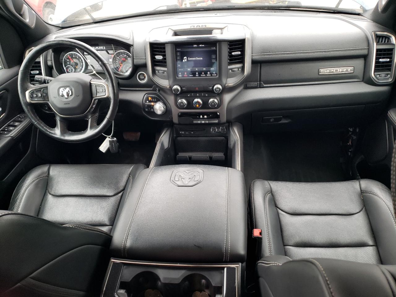 2019 RAM 1500 VIN 1C6SRFET5KN870103 Copart auction photo, front end / side damage thumbnail 8