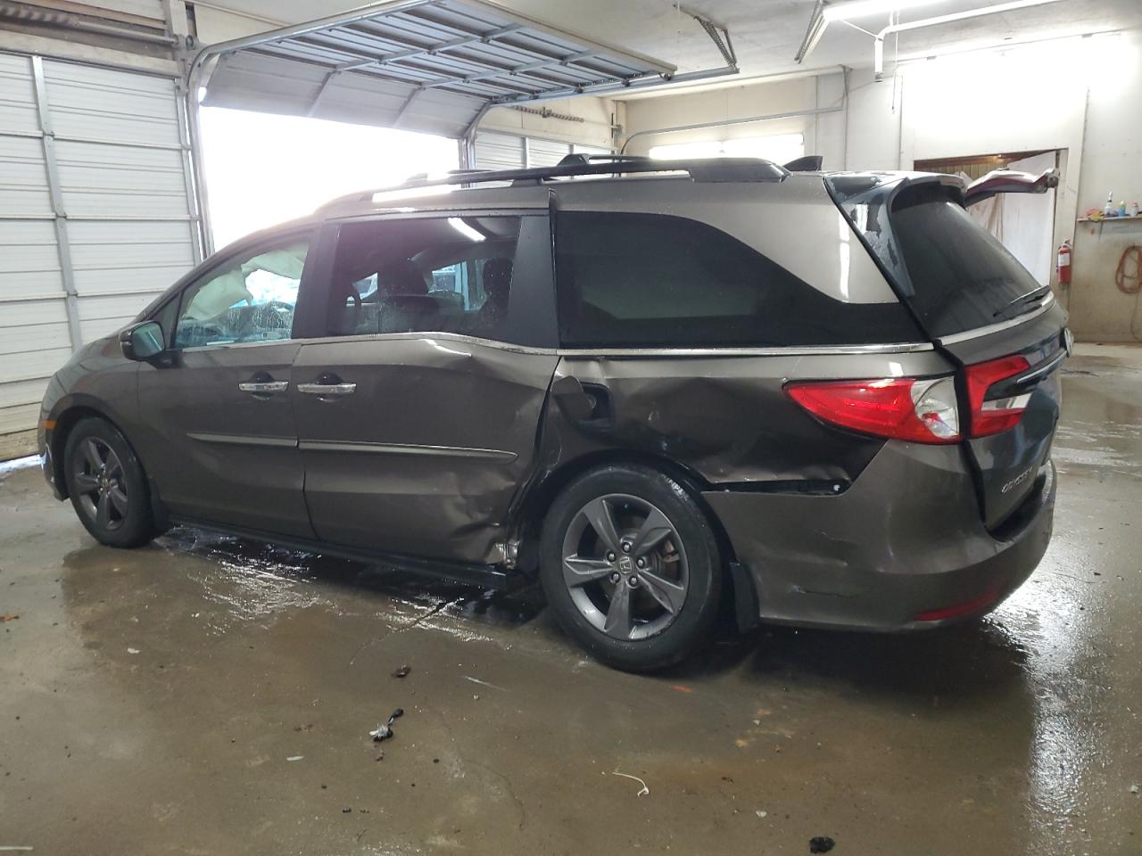 2022 Honda Odyssey VIN 5FNRL6H54NB030905 Copart auction photo, side / undercarriage damage thumbnail 2