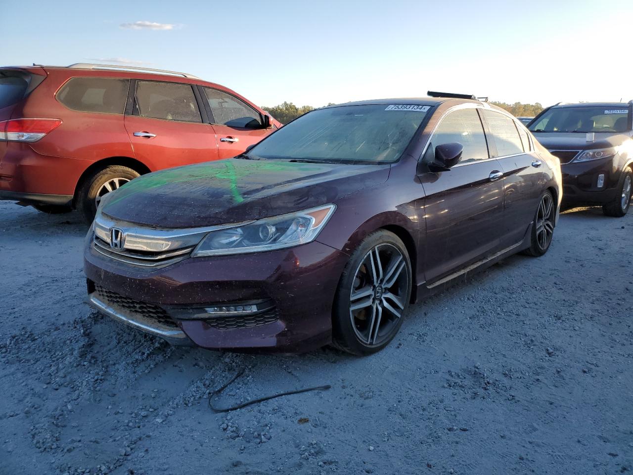 2016 Honda Accord VIN 1HGCR2F57GA229511