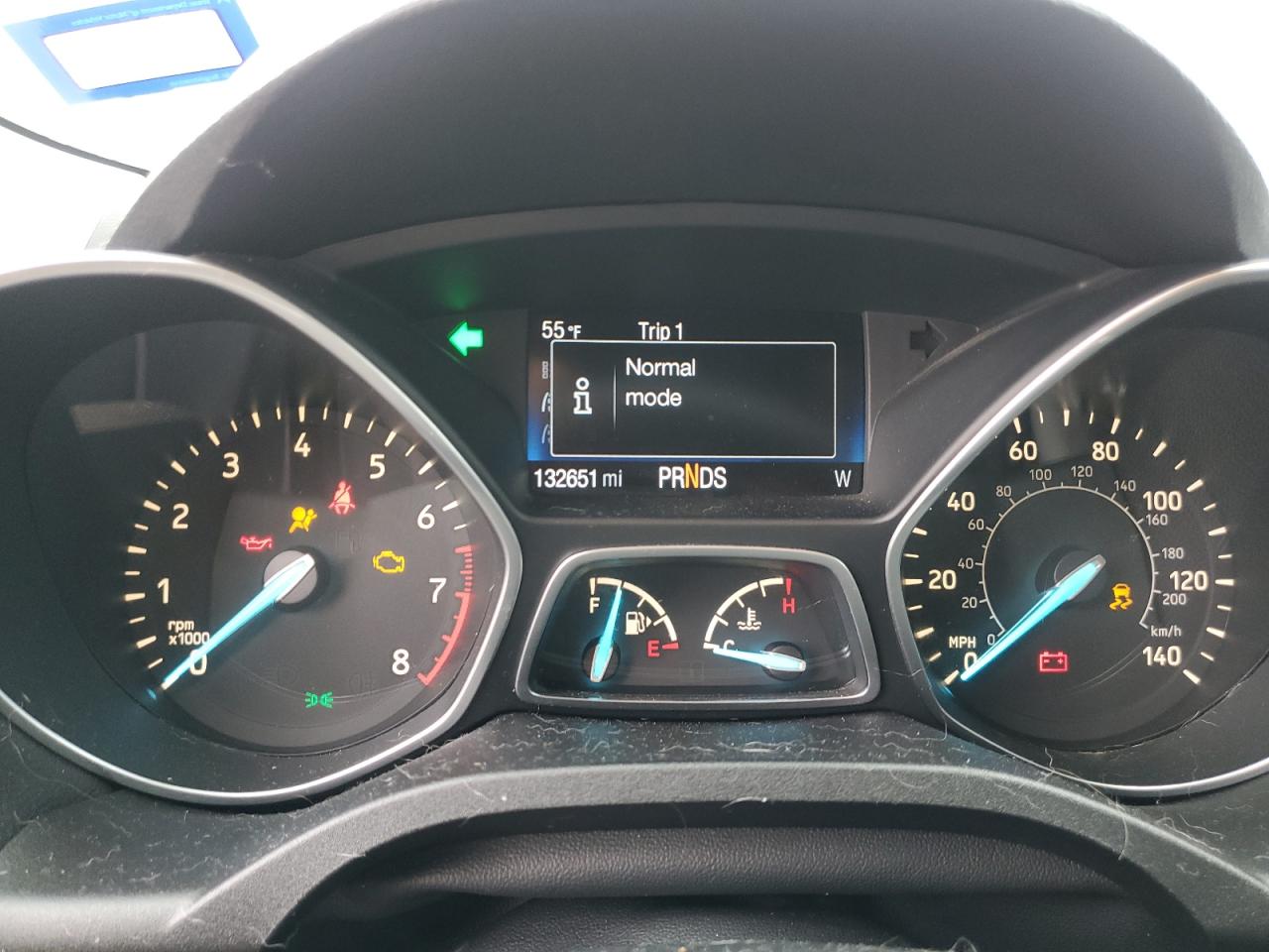 2017 Ford Escape VIN 1FMCU0GD7HUB60080 Copart auction photo, stripped damage thumbnail 9