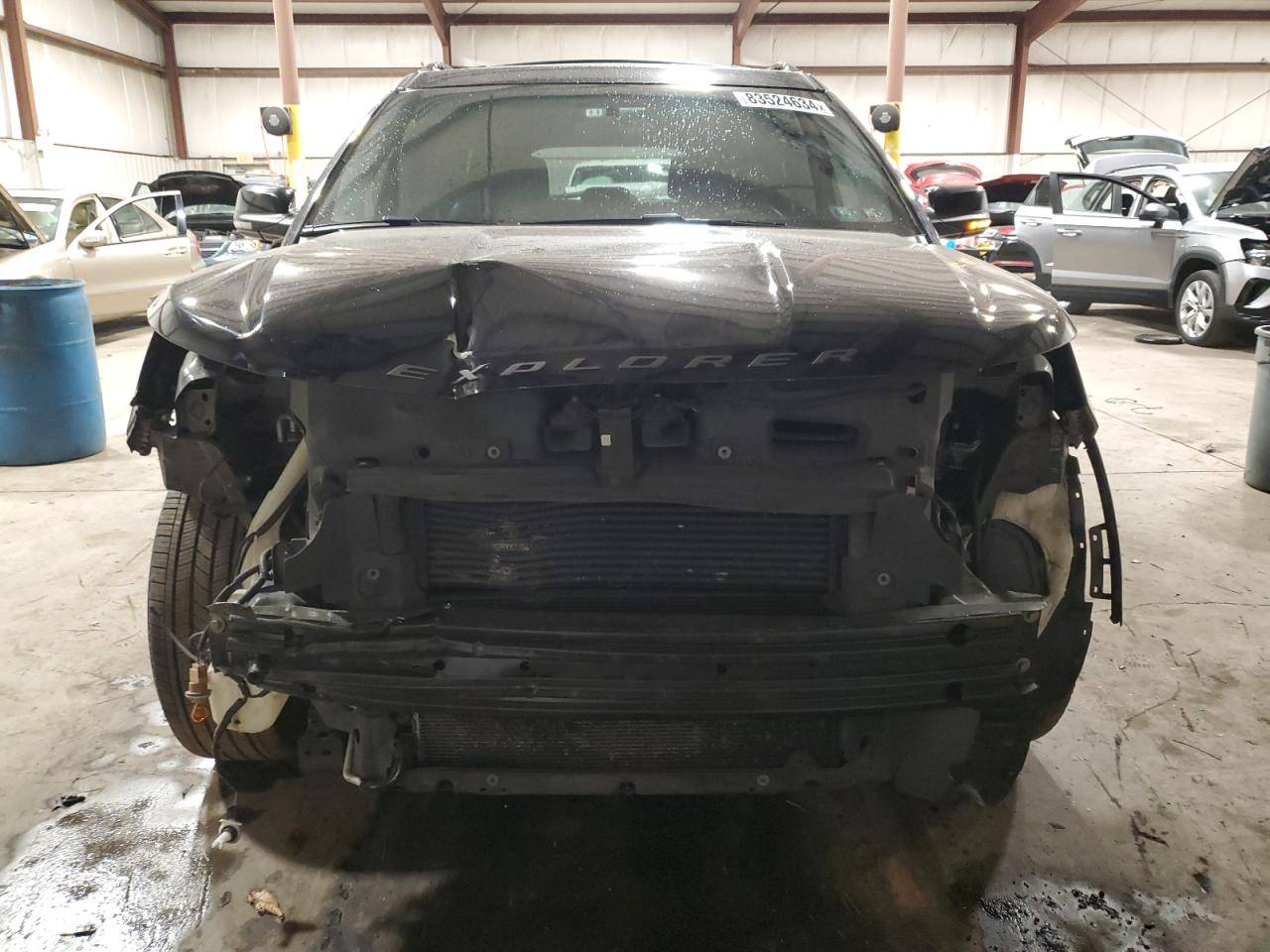 2017 Ford Explorer VIN 1FM5K8GT3HGA83839 Copart auction photo, front end damage thumbnail 5