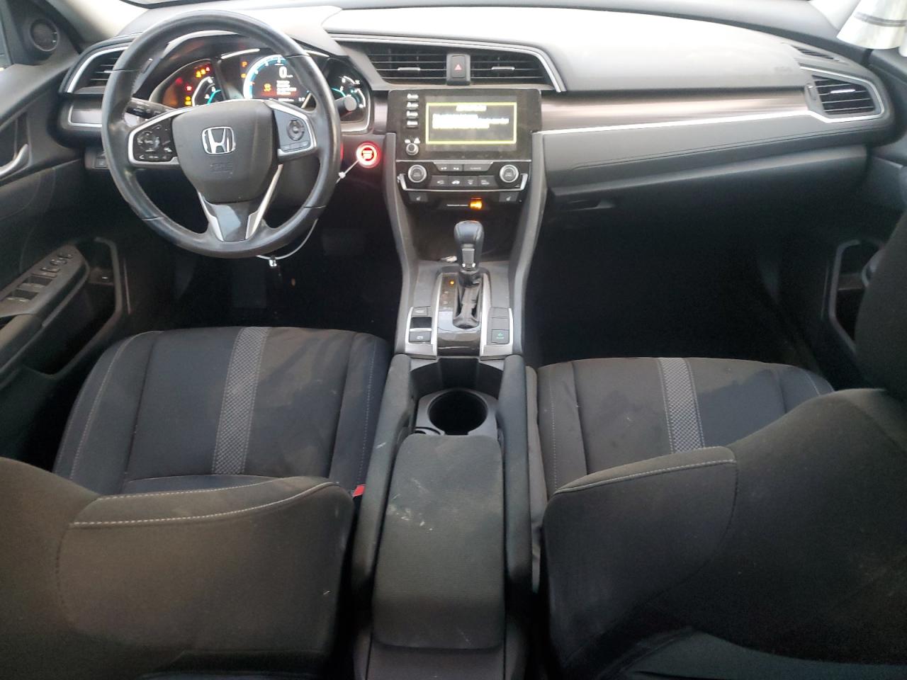 2021 Honda Civic VIN 19XFC1F34ME010892 Copart auction photo, front end / side damage thumbnail 8
