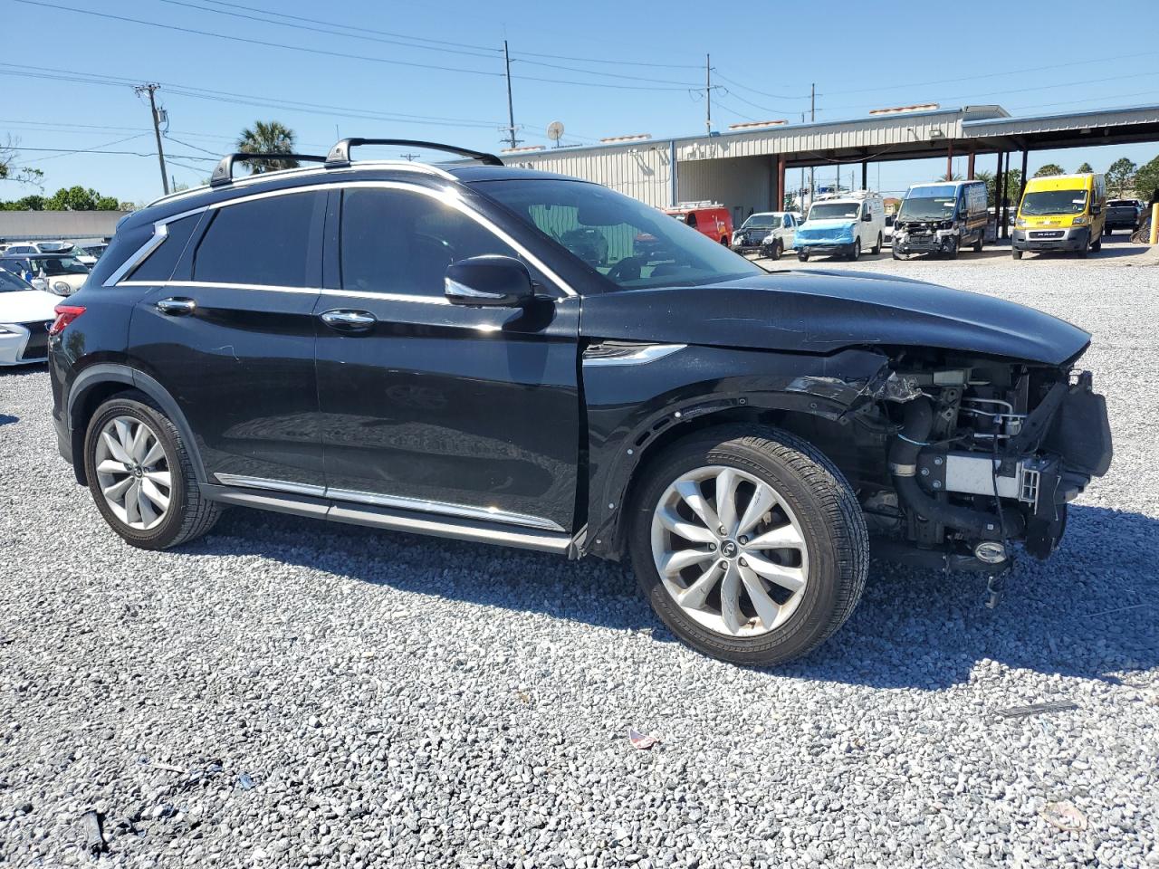 2019 Infiniti QX50 VIN 3PCAJ5M10KF101545 Copart auction photo, front end damage thumbnail 4