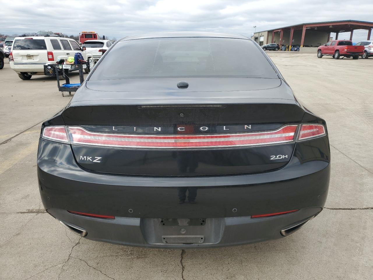 2014 Lincoln MKZ VIN 3LN6L2LU3ER817932 Copart auction photo, front end damage thumbnail 6