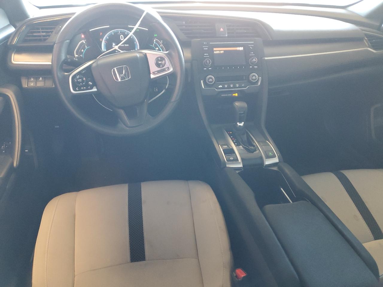 2019 Honda Civic VIN 2HGFC4B69KH303644 Copart auction photo, rear end damage thumbnail 8
