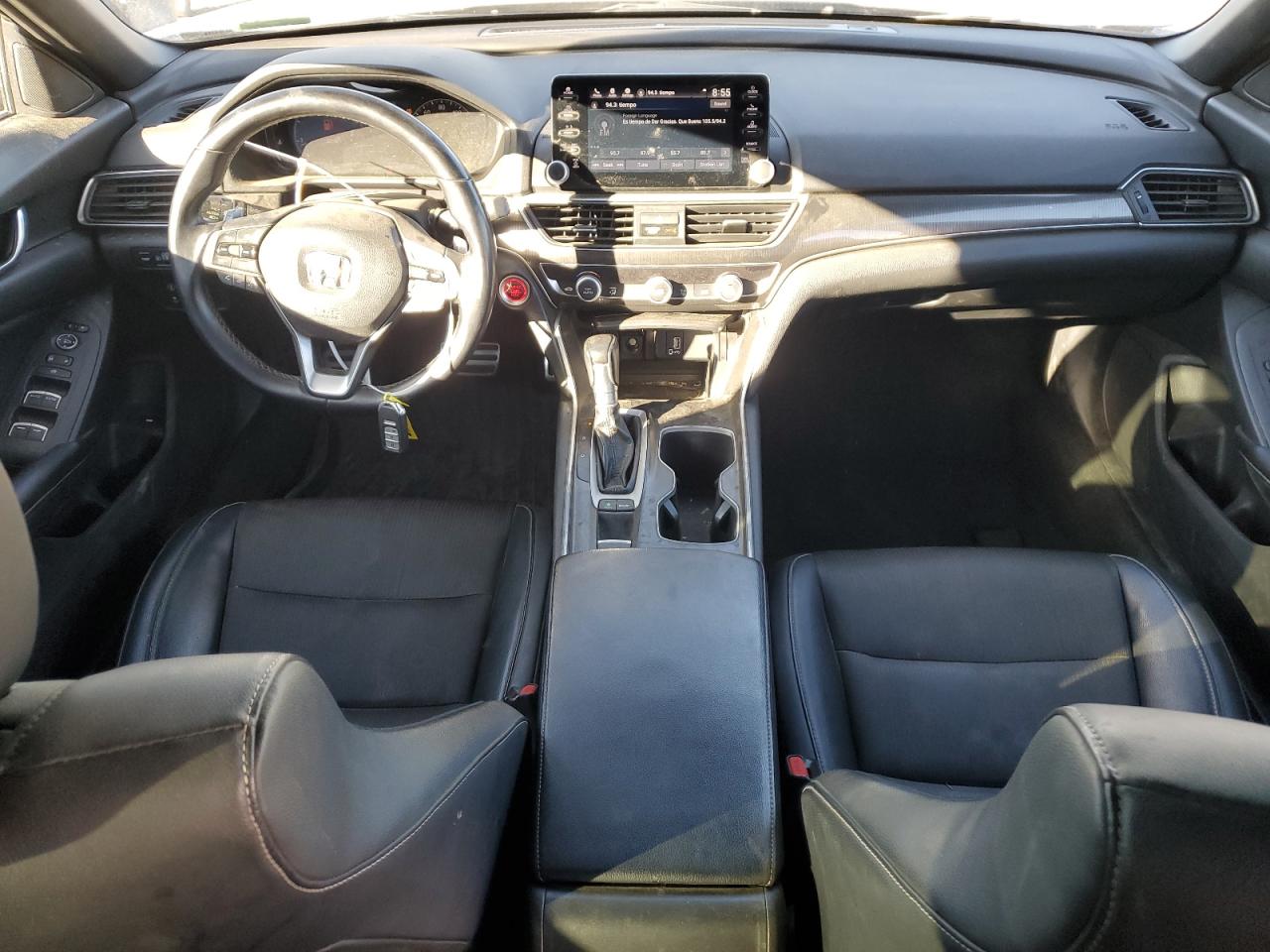 2018 Honda Accord VIN 1HGCV1F35JA092001 Copart auction photo, rear end damage thumbnail 8