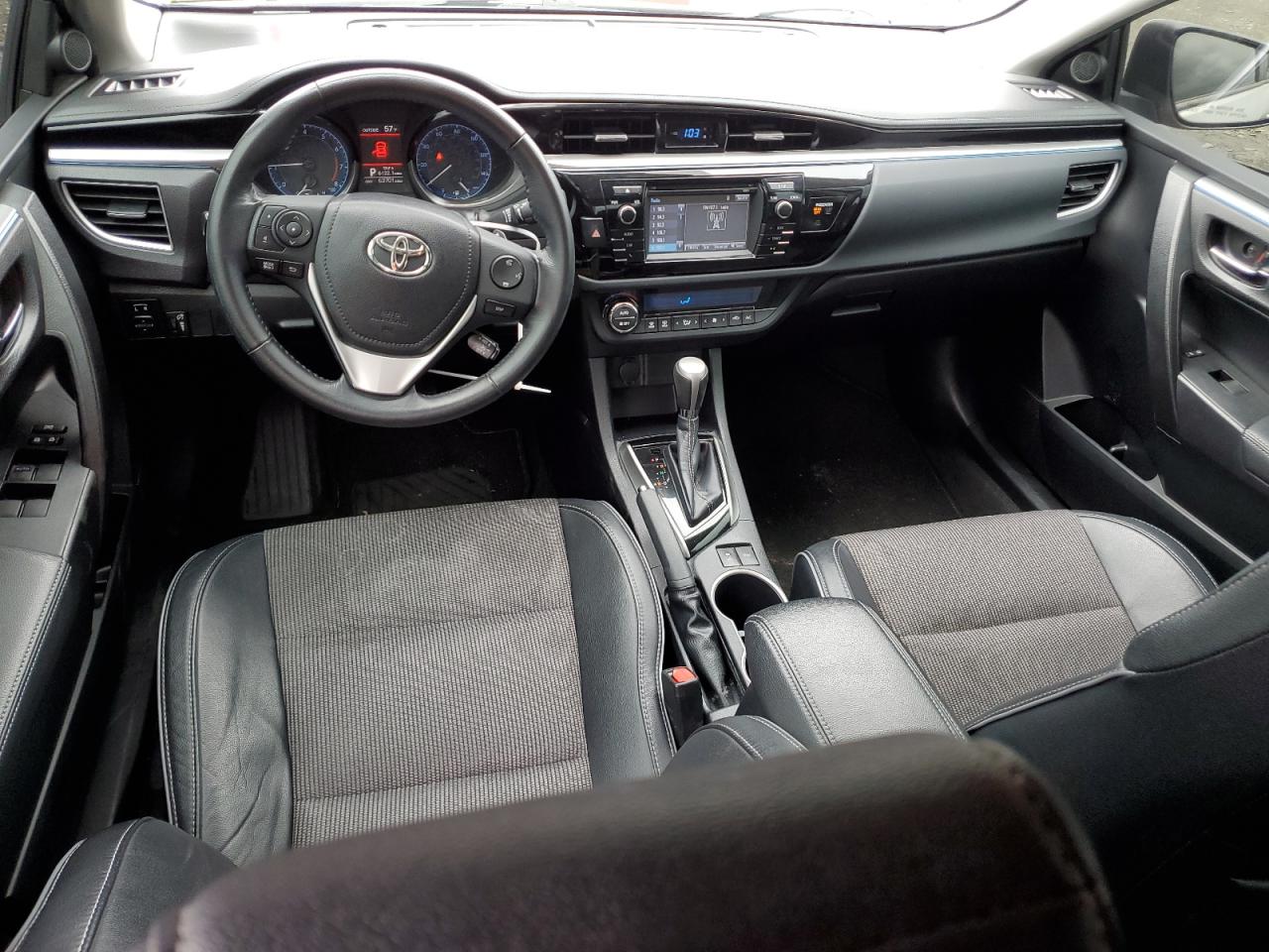 2016 Toyota Corolla VIN 2T1BURHE1GC593420 Copart auction photo, front end damage thumbnail 8