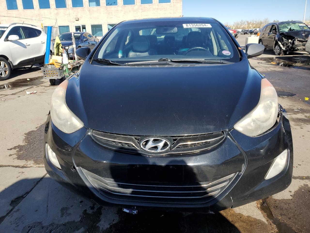 2012 Hyundai Elantra VIN KMHDH4AE7CU272310 Copart auction photo, front end damage thumbnail 5