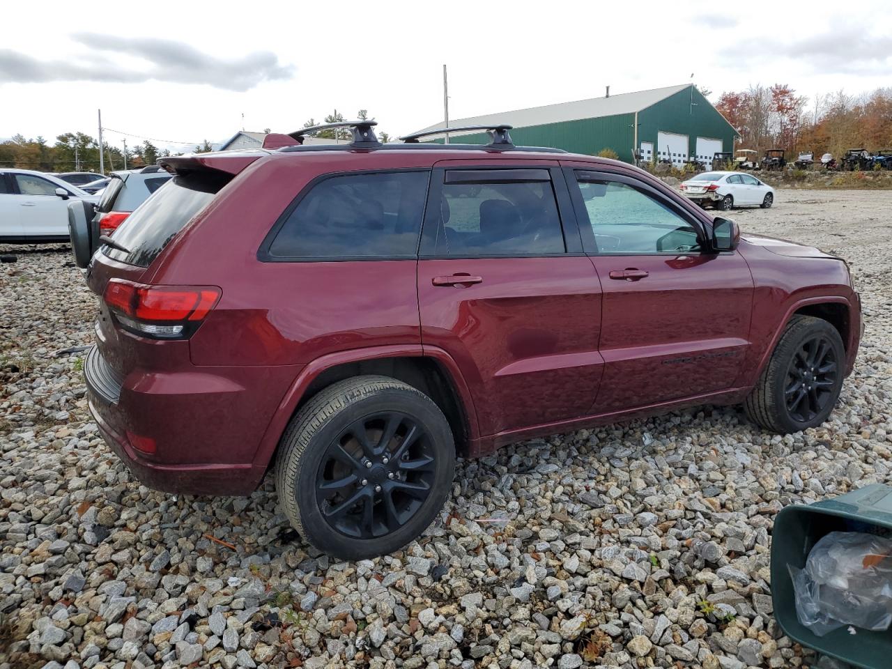 2020 Jeep Grand Cherokee VIN 1C4RJFAG9LC375813 Copart auction photo, front end damage thumbnail 3