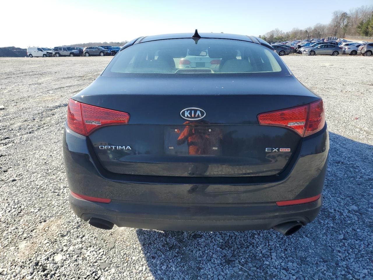 2012 KIA Optima VIN 5XXGN4A73CG010866 Copart auction photo, front end damage thumbnail 6