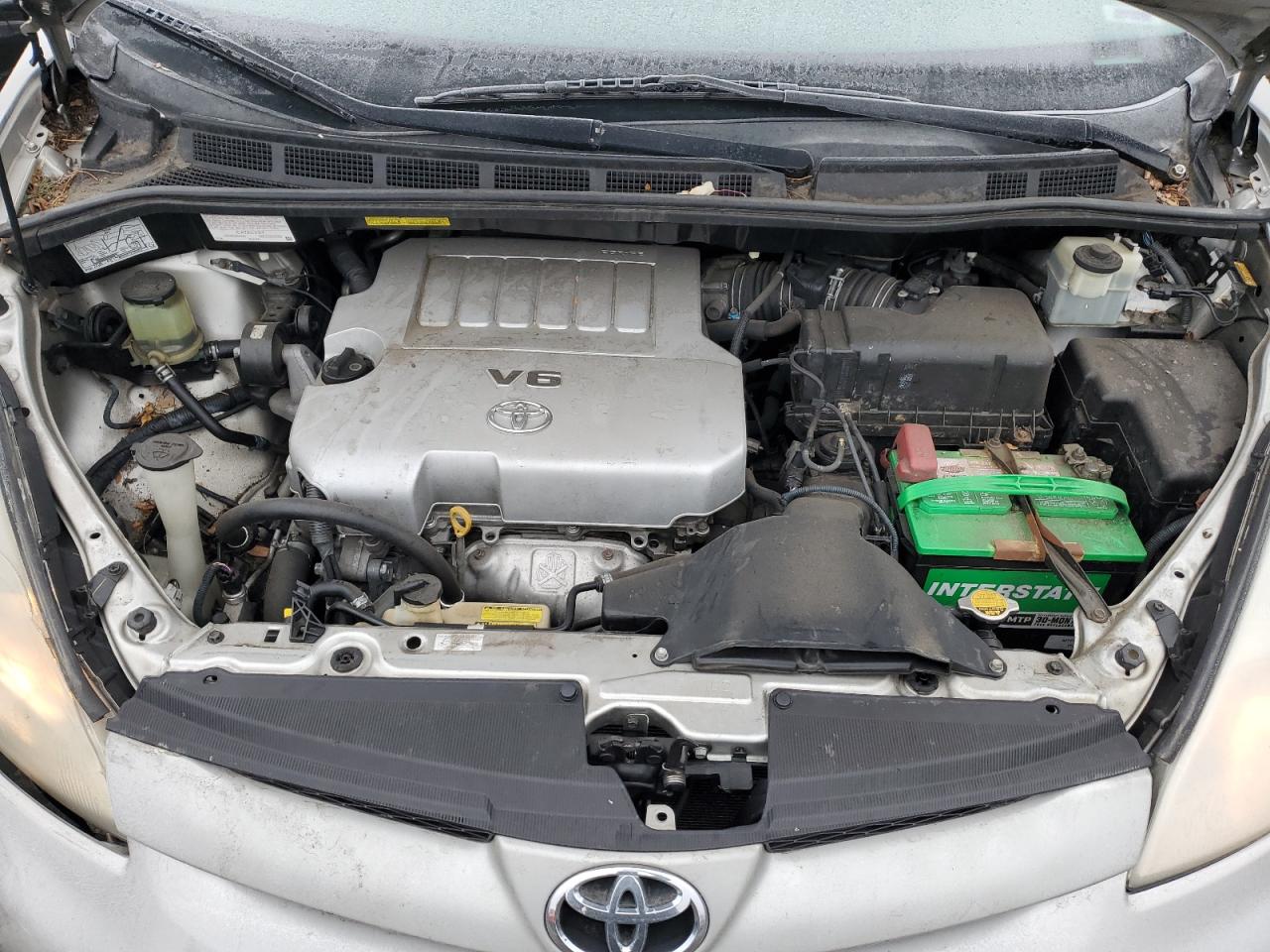 2007 Toyota Sienna VIN 5TDBK22CX7S005056 Copart auction photo, front end damage thumbnail 13