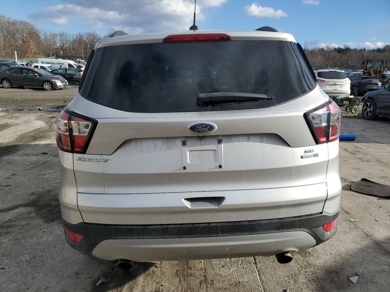 2018 Ford Escape VIN 1FMCU9GD4JUB66591 Copart auction photo, side damage thumbnail 6
