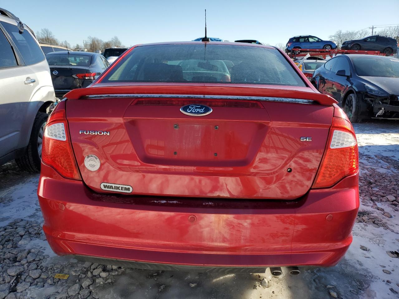 2012 Ford Fusion VIN 3FAHP0HA1CR326055 Copart auction photo, minor dent/scratches damage thumbnail 6