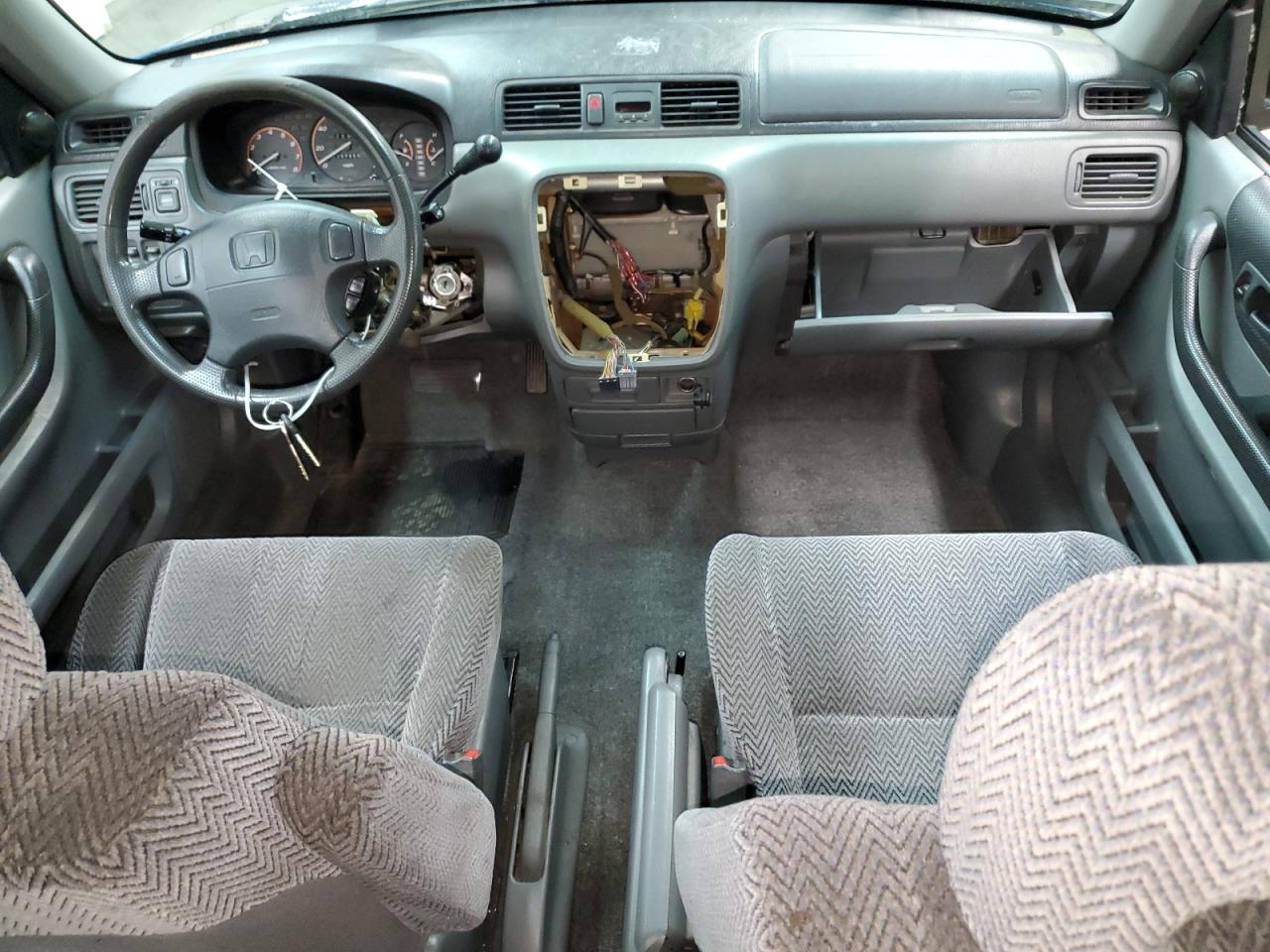 1998 Honda CR-V VIN JHLRD1846WC047956 Copart auction photo, vandalism / stripped damage thumbnail 8