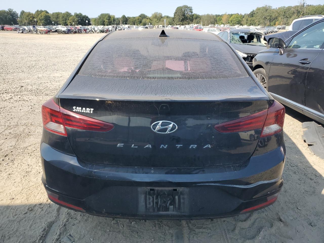 2019 Hyundai Elantra VIN KMHD84LF5KU774169 Copart auction photo, all over damage thumbnail 6