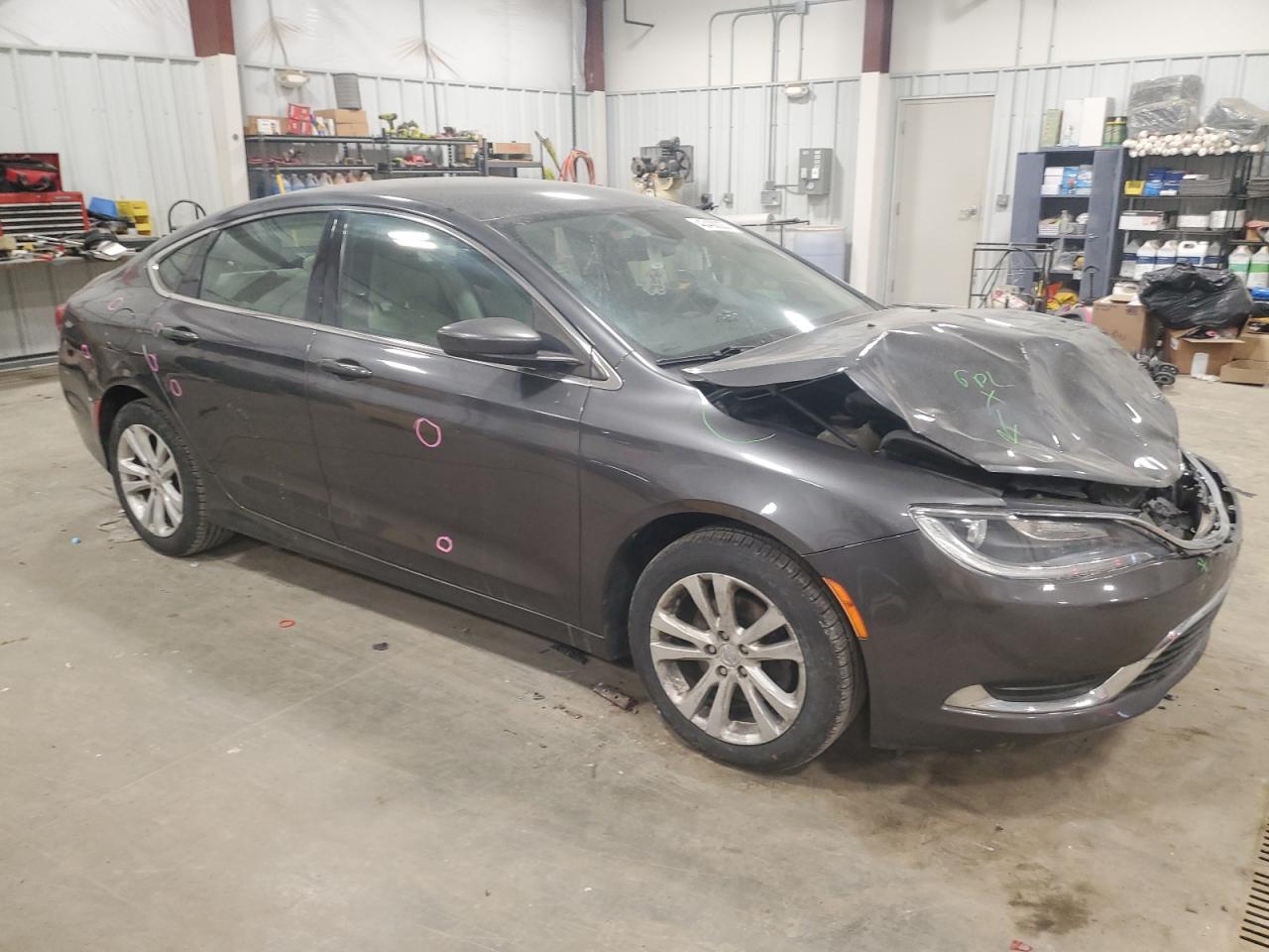 2016 Chrysler 200 VIN 1C3CCCAB7GN190970 Copart auction photo, front end / minor dent/scratches damage thumbnail 4