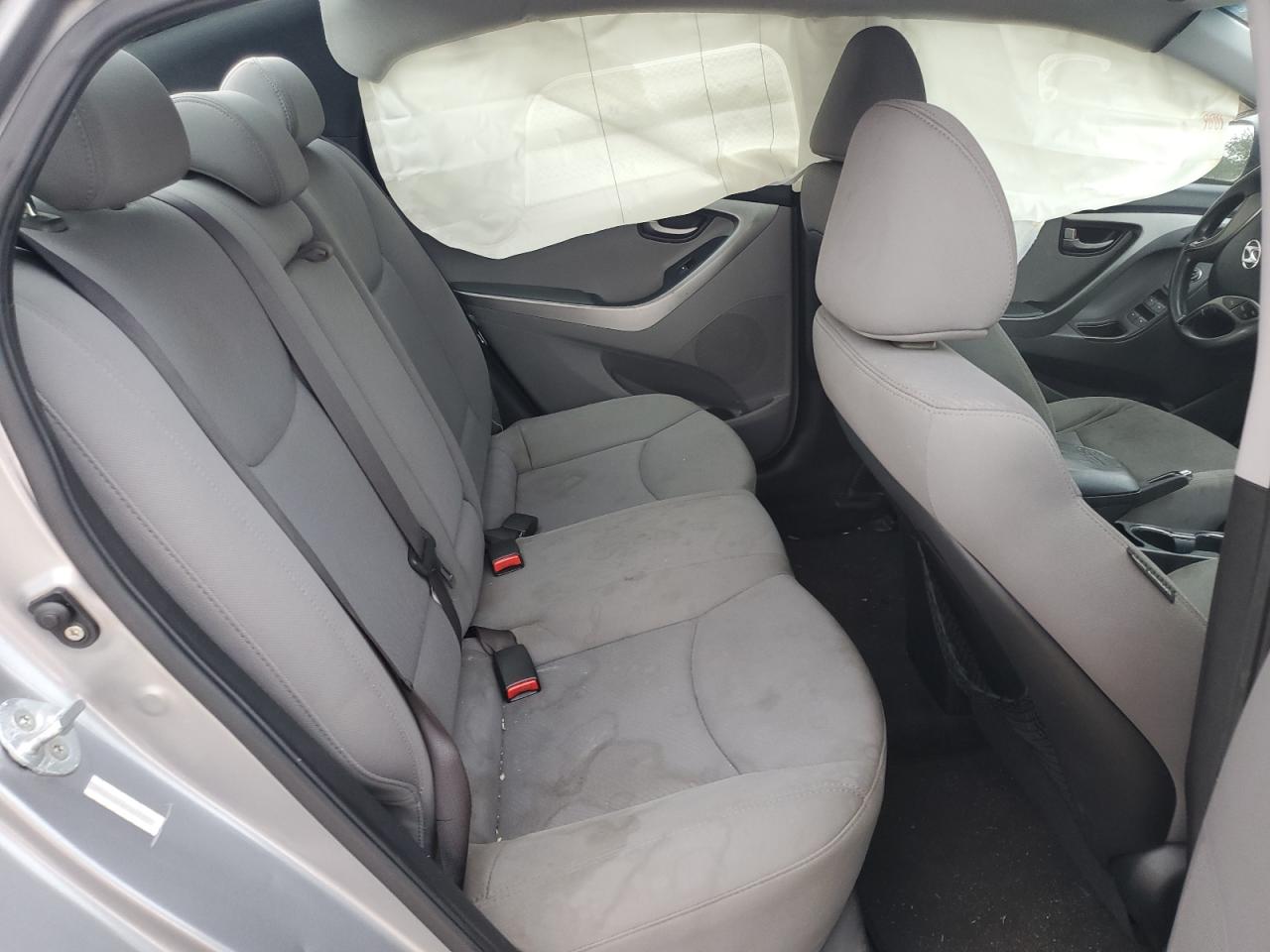 2013 Hyundai Elantra VIN KMHDH4AEXDU525301 Copart auction photo, side damage thumbnail 10