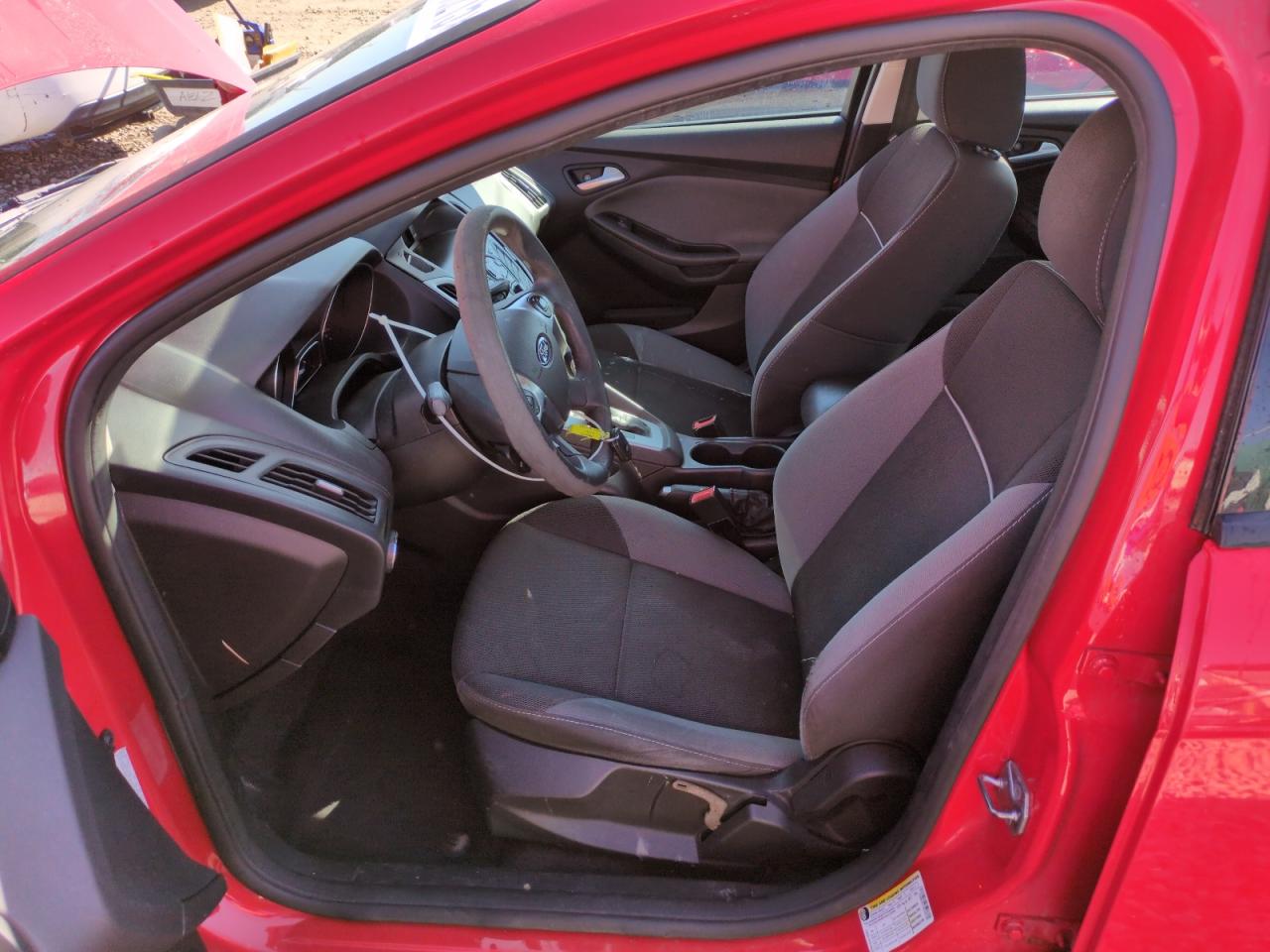 2014 Ford Focus VIN 1FADP3F27EL333766 Copart auction photo, front end damage thumbnail 7