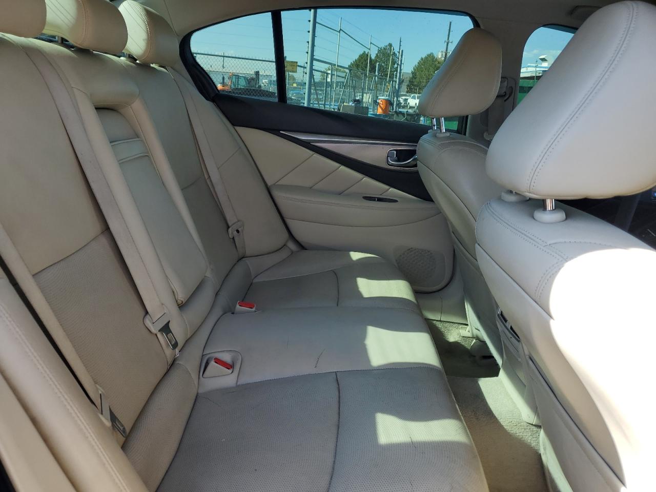 2014 Infiniti Q50 VIN JN1BV7AR5EM690637 Copart auction photo, front end damage thumbnail 11