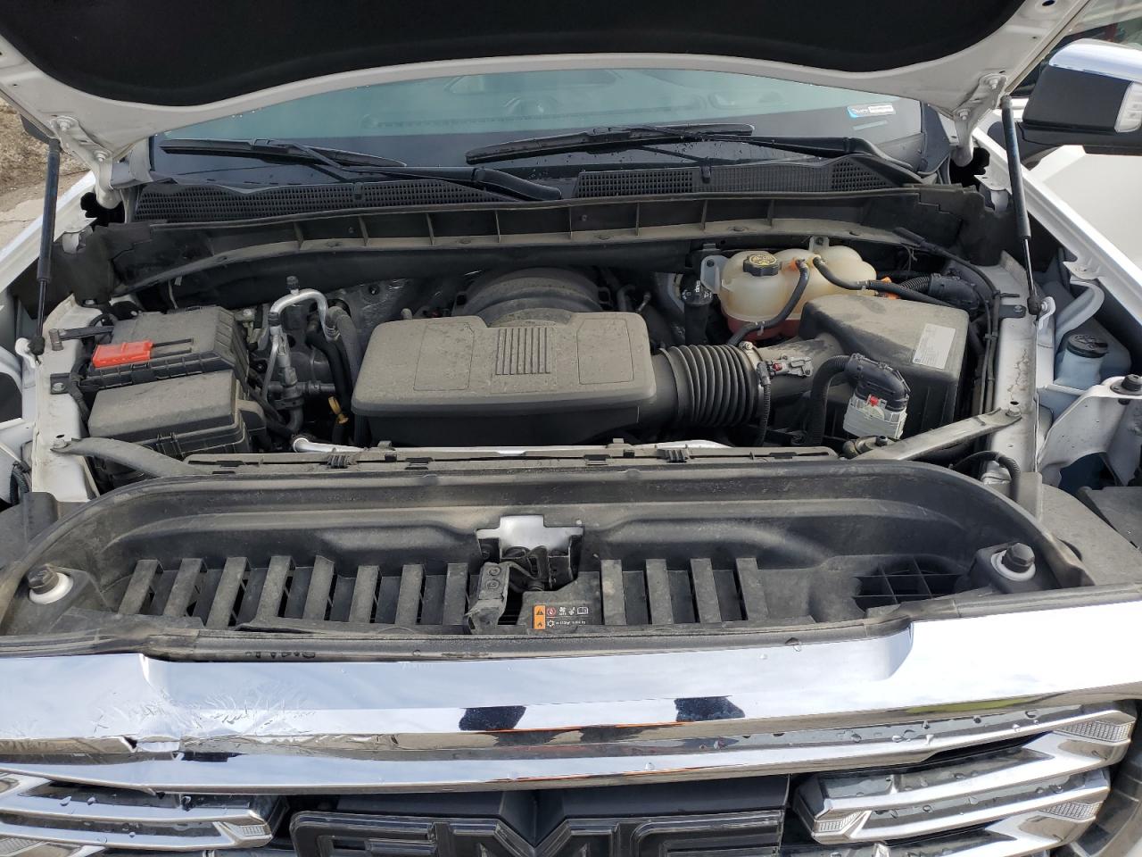 2021 GMC Sierra VIN 1GTU9DED0MZ176932 Copart auction photo, front end / frame damage damage thumbnail 12