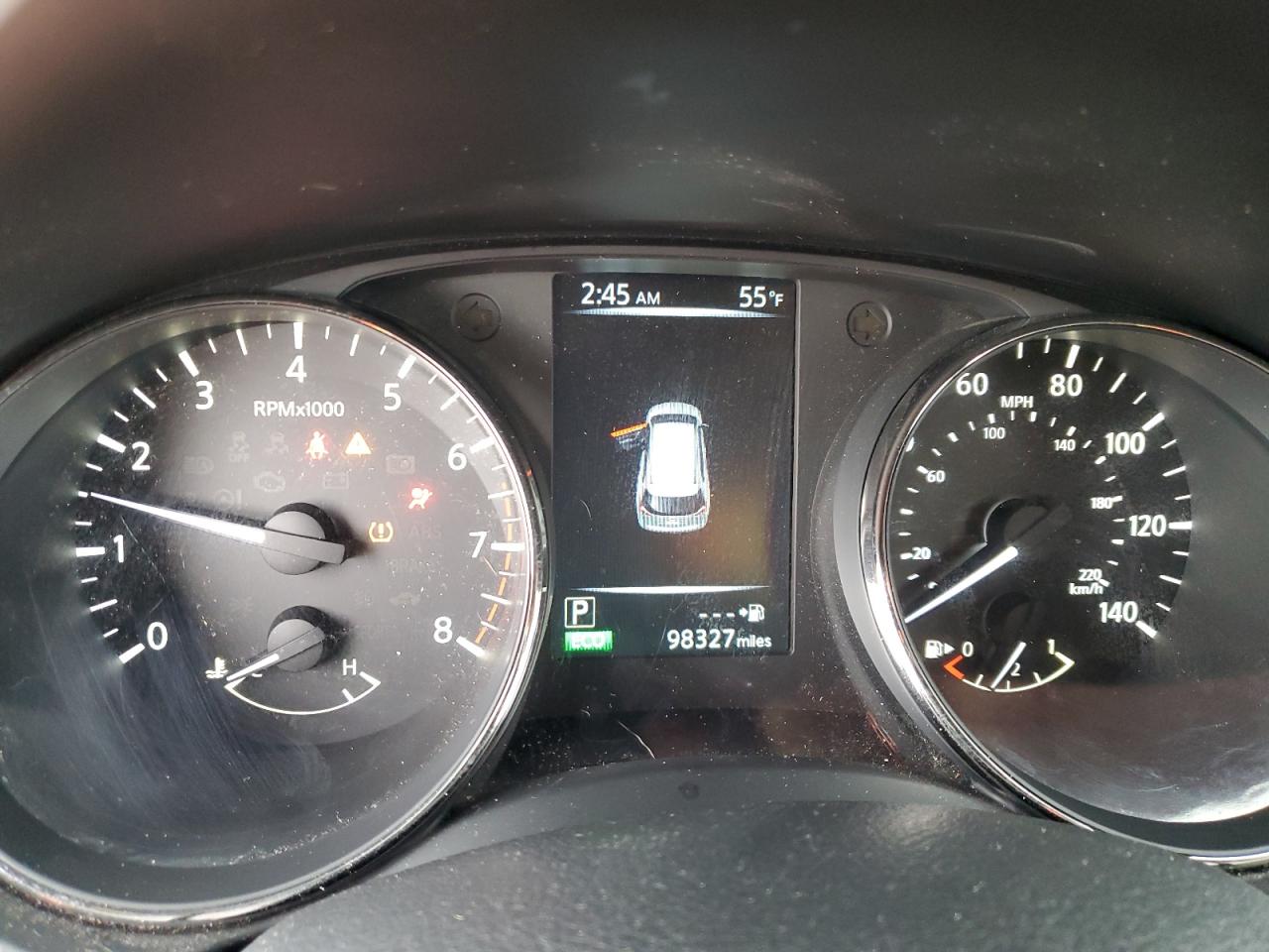 2017 Nissan Rogue VIN KNMAT2MV8HP509902 Copart auction photo, front end damage thumbnail 9