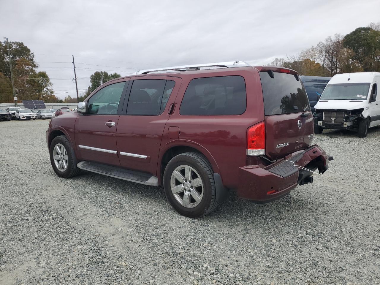2010 Nissan Armada VIN 5N1BA0NE4AN623728 Copart auction photo, rear end damage thumbnail 2