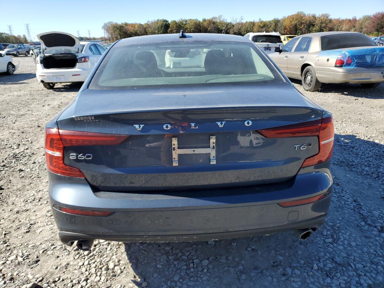 2020 Volvo S60 VIN 7JRA22TK3LG035314 Copart auction photo, side damage thumbnail 6