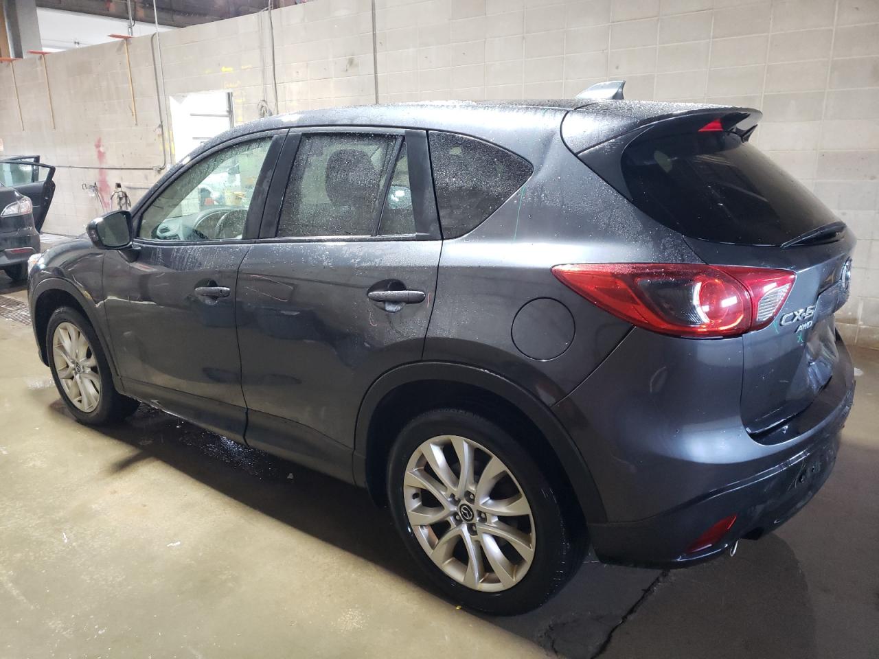 2015 Mazda CX-5 VIN JM3KE4DY1F0454713 Copart auction photo, rear end / side damage thumbnail 2