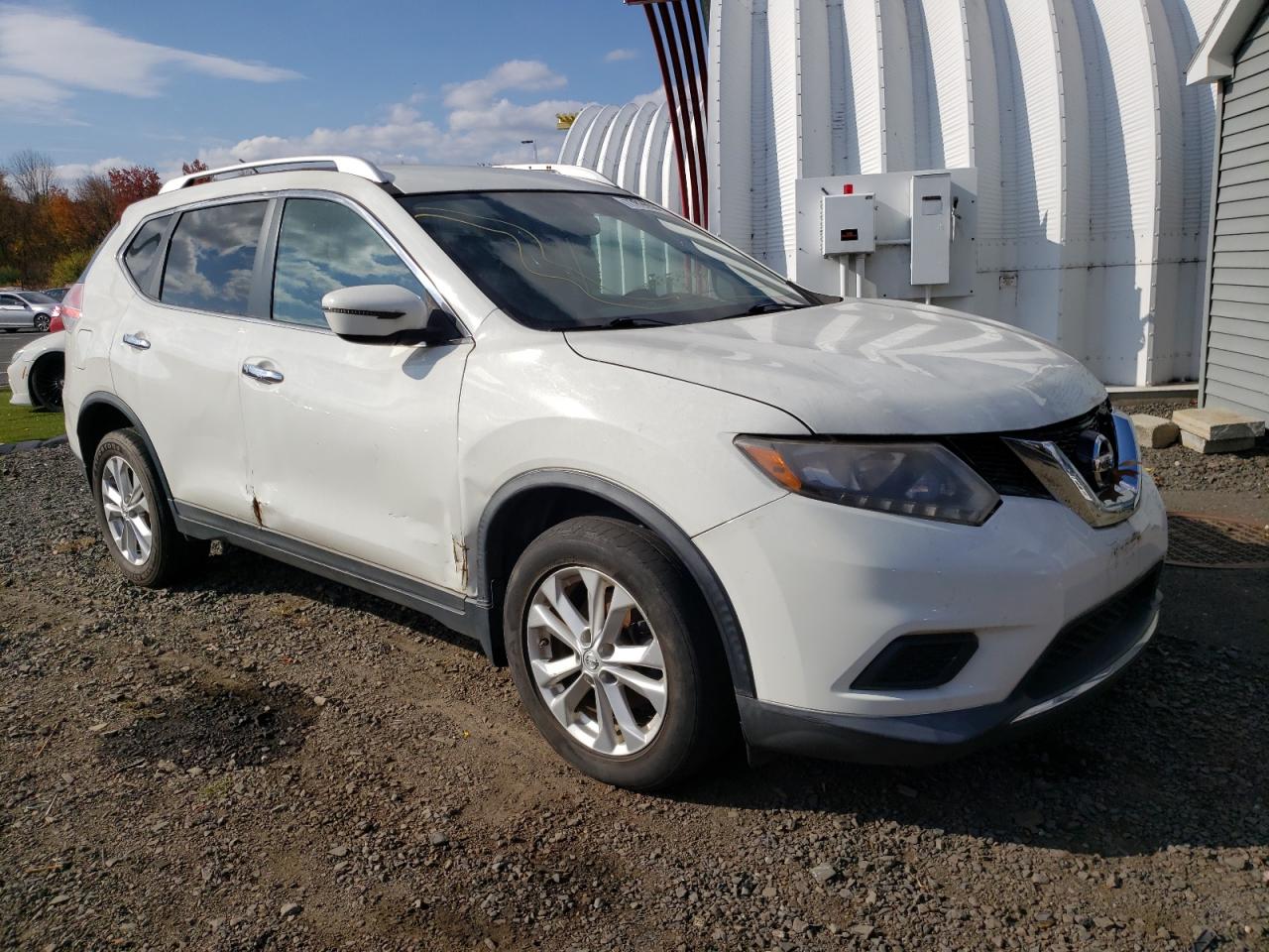 2016 Nissan Rogue VIN KNMAT2MV4GP605105 Copart auction photo, all over damage thumbnail 4