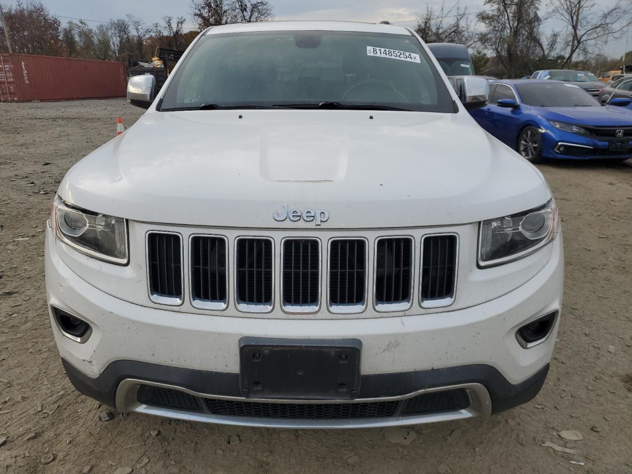 2014 Jeep Grand Cherokee VIN 1C4RJFBG8EC325387 Copart auction photo, side damage thumbnail 5