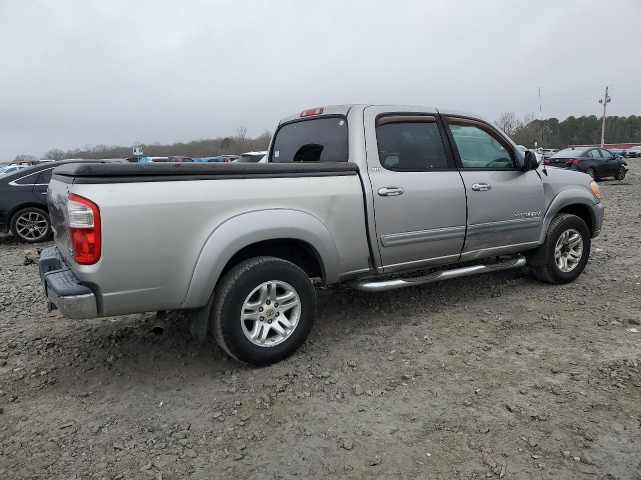 2006 Toyota Tundra VIN 5TBET34186S528451 Copart auction photo, side damage thumbnail 3