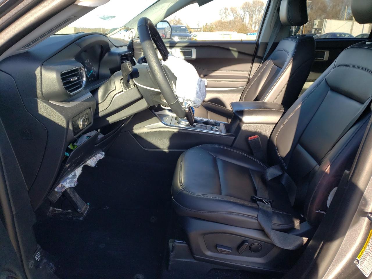 2023 Ford Explorer VIN 1FMSK8DH1PGC10976 Copart auction photo, front end / side damage thumbnail 7