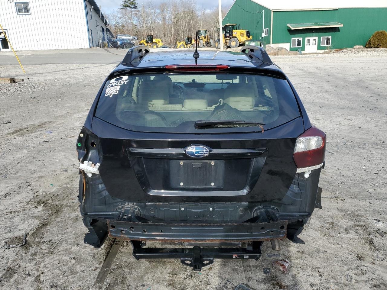2013 Subaru Impreza VIN JF1GPAL67D2900801 Copart auction photo, rear end damage thumbnail 6