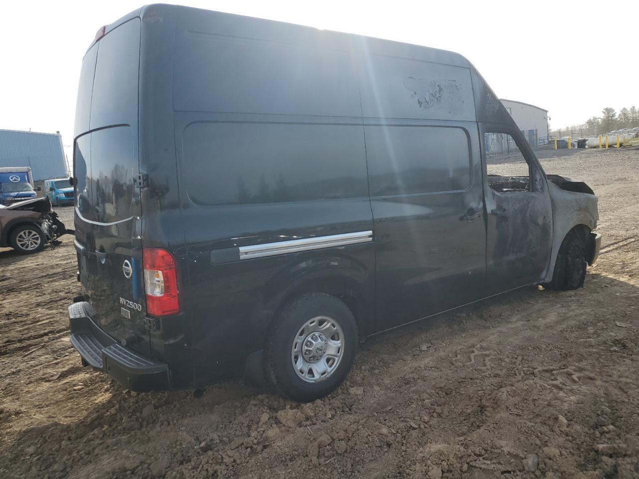2015 Nissan NV VIN 1N6AF0LY6FN800332 Copart auction photo, burn - engine / burn - interior damage thumbnail 3