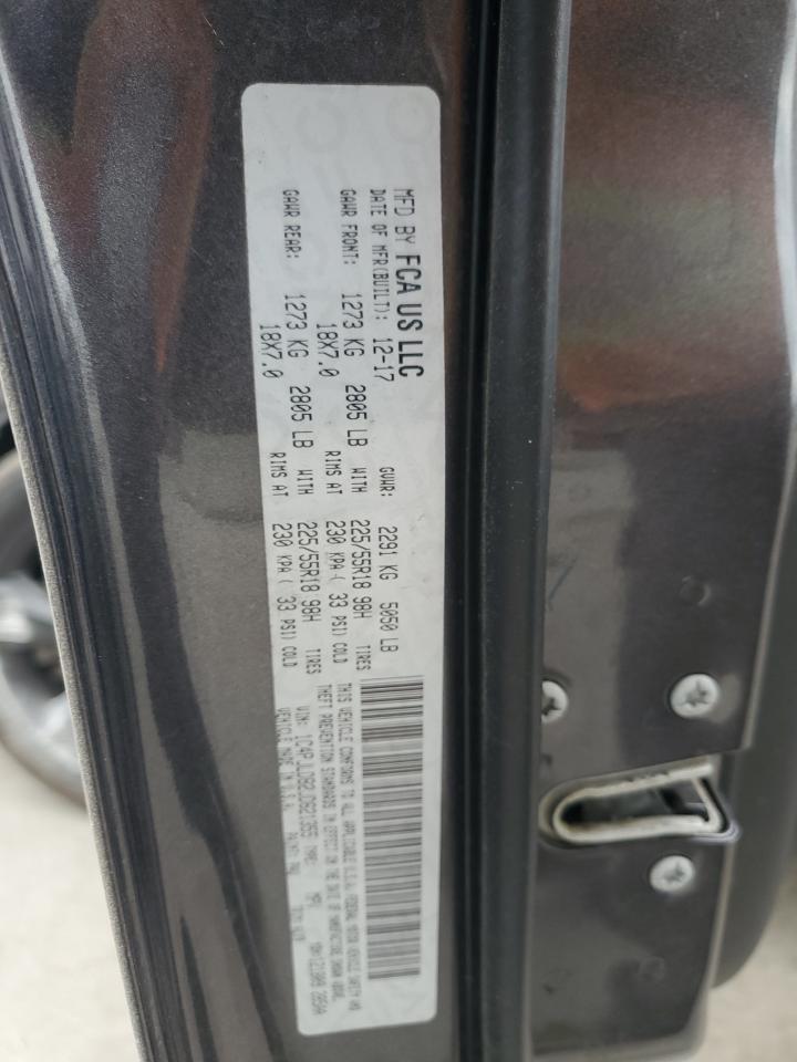 2018 Jeep Grand Cherokee VIN 1C4PJLDB2JD621355 Copart auction photo, all over damage thumbnail 14