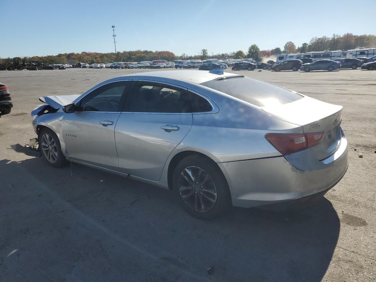 2018 Chevrolet Malibu VIN 1G1ZD5ST8JF240193 Copart auction photo, front end / rear end damage thumbnail 2