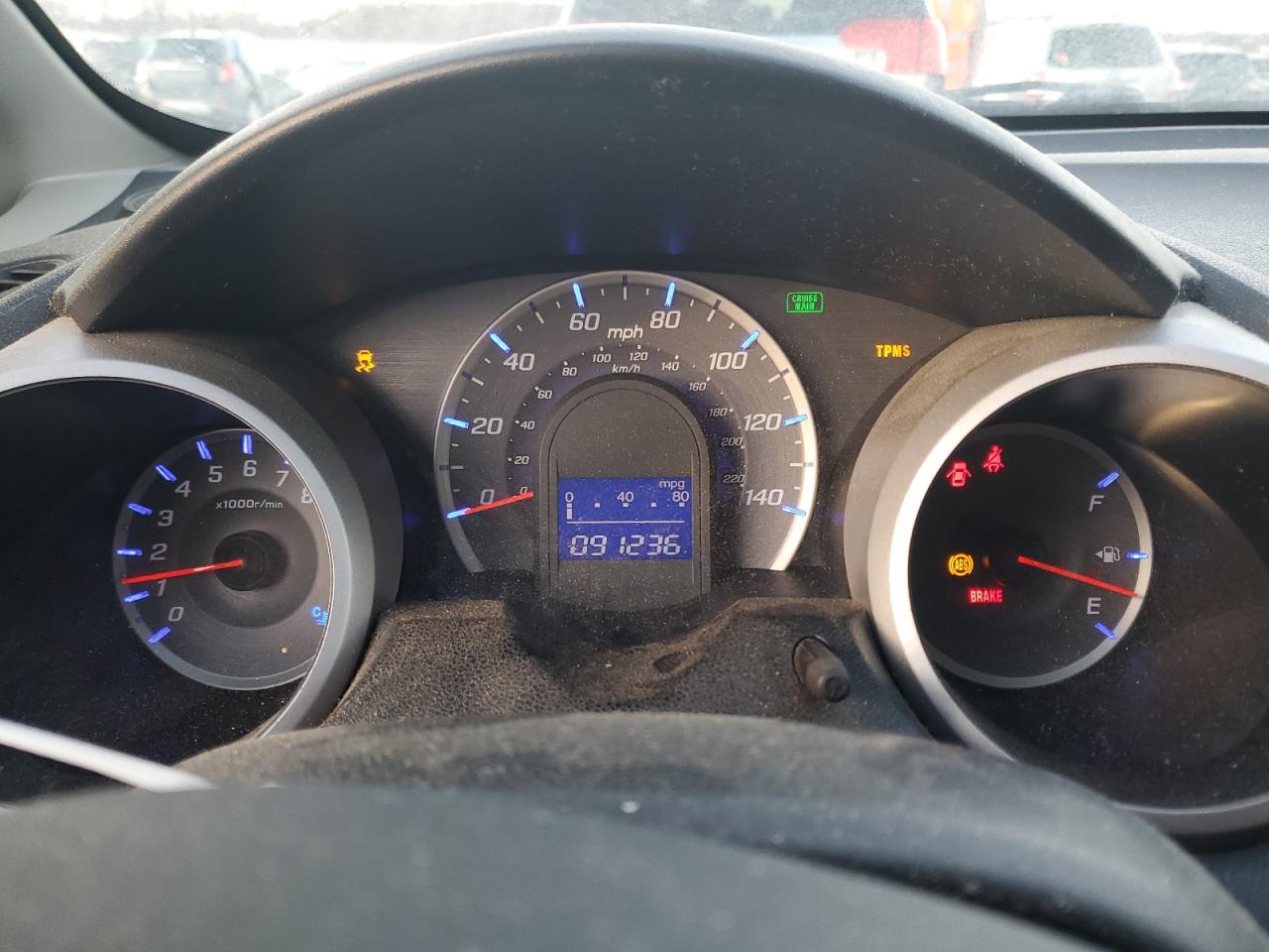 2013 Honda Fit VIN JHMGE8G33DC076443 Copart auction photo, side damage thumbnail 9