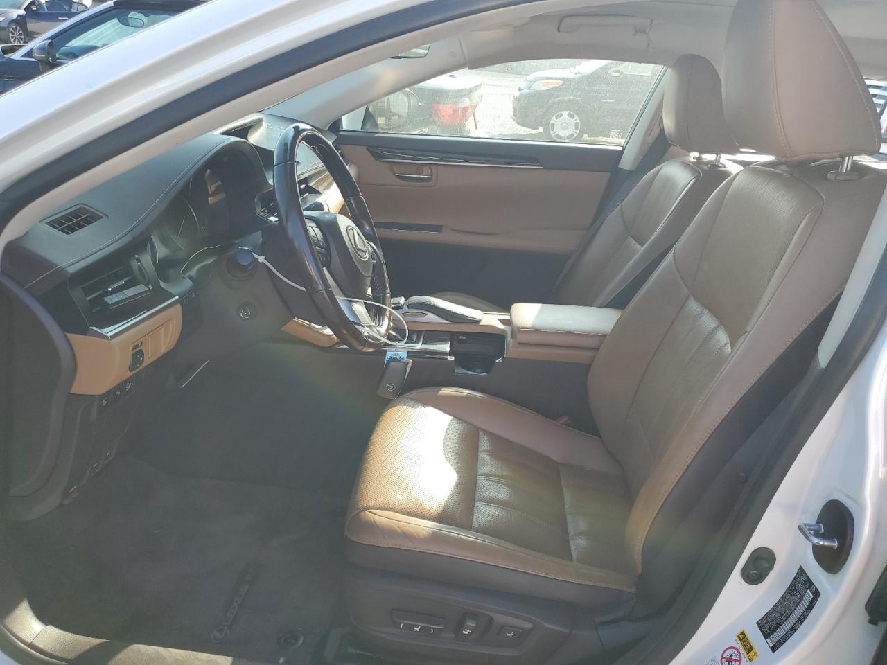 2016 Lexus ES VIN JTHBK1GG4G2244114 Copart auction photo, side / front end damage thumbnail 7
