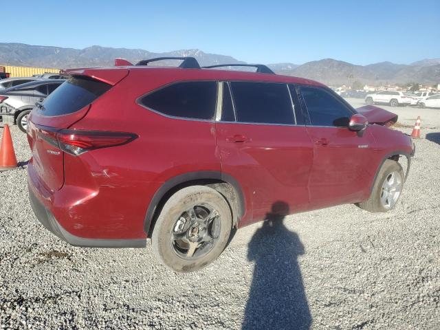2020 Toyota Highlander VIN 5TDZARAH6LS503319 Copart auction photo, front end / side damage thumbnail 3